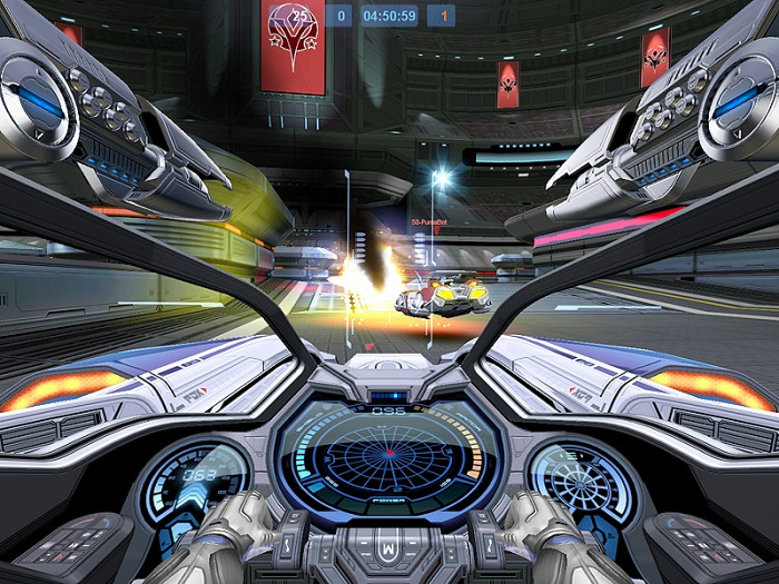 Скриншот из игры Metal Drift