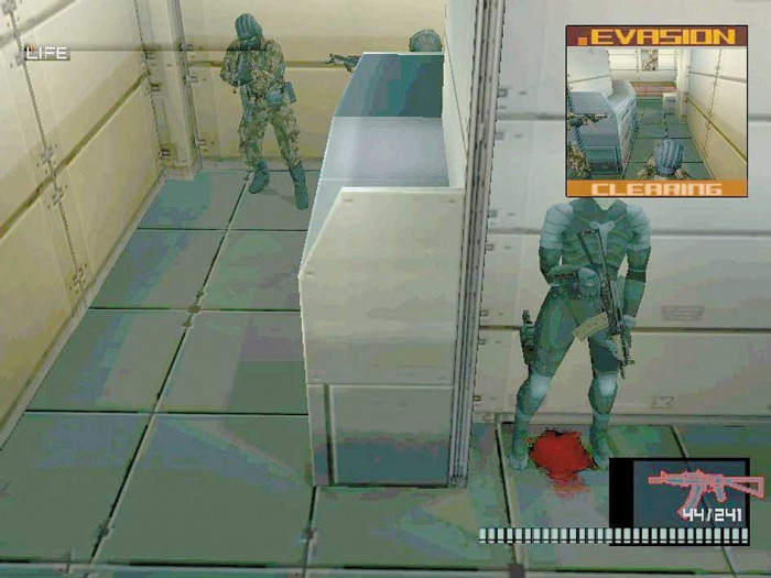 Скриншот из игры Metal Gear Solid 2: Substance