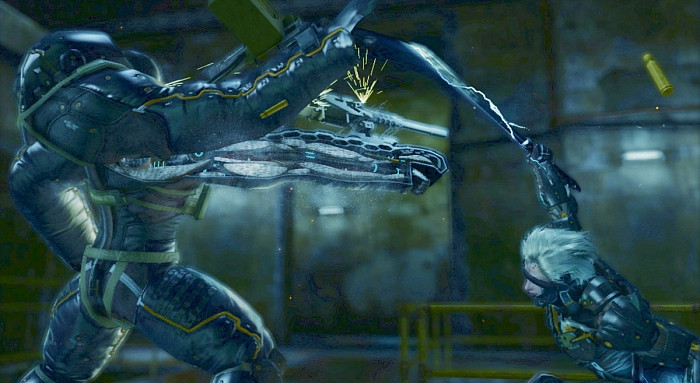 Скриншот из игры Metal Gear Solid: Rising