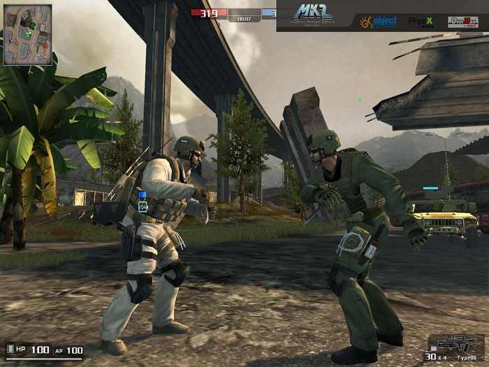 Скриншот из игры Metal Knight Zero