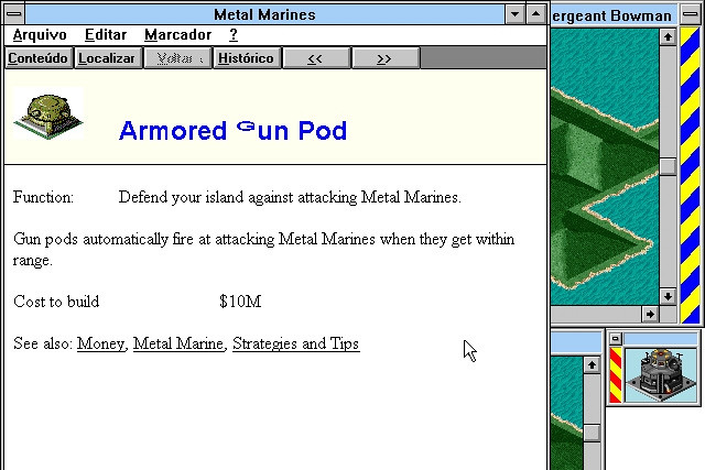 Скриншот из игры Metal Marines