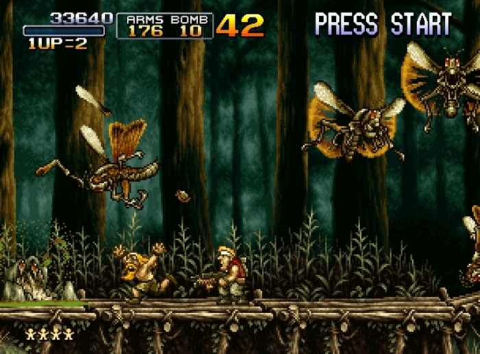 Скриншот из игры Metal Slug 3