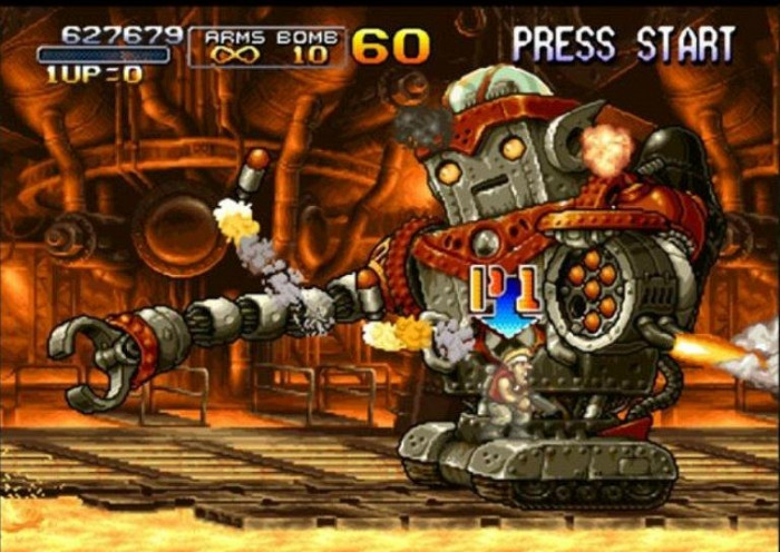 Скриншот из игры Metal Slug 3