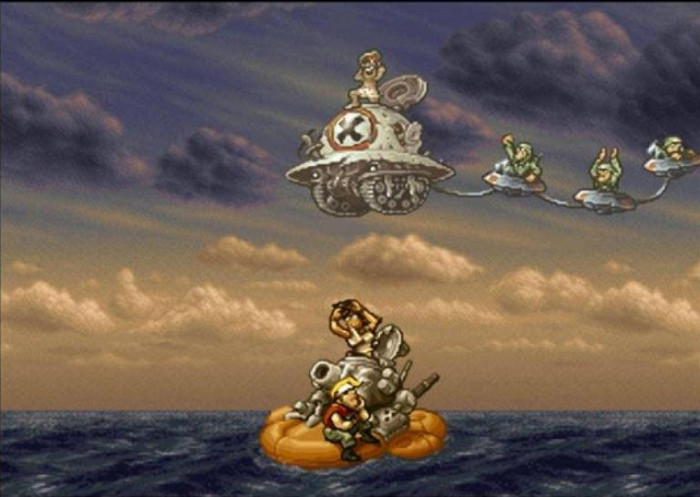 Скриншот из игры Metal Slug 3