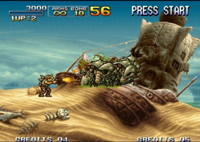 Скриншот из игры Metal Slug 3