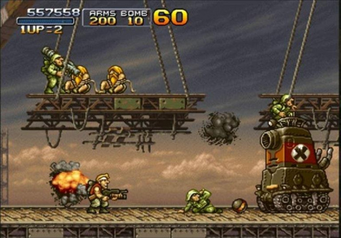 Скриншот из игры Metal Slug 3