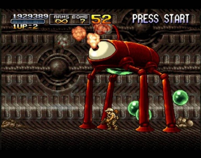 Скриншот из игры Metal Slug 3