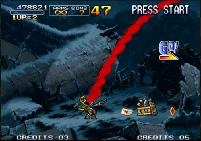 Скриншот из игры Metal Slug 3