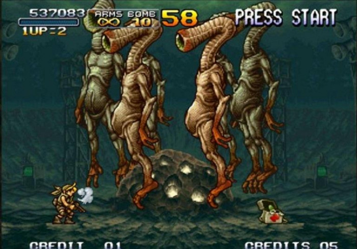 Скриншот из игры Metal Slug 3