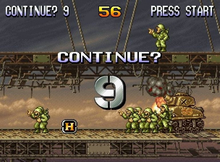 Скриншот из игры Metal Slug 3