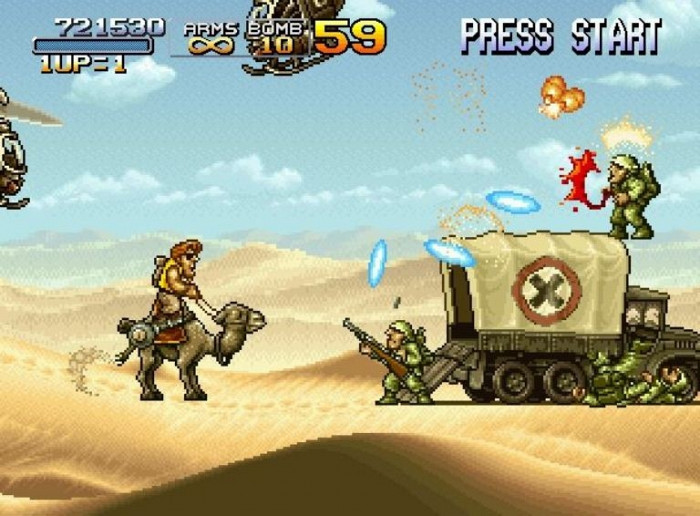 Скриншот из игры Metal Slug 3