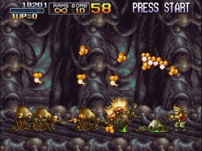 Скриншот из игры Metal Slug 3