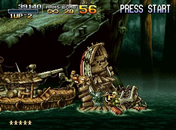 Скриншот из игры Metal Slug 3