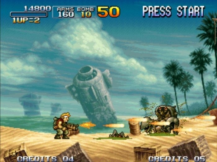 Скриншот из игры Metal Slug 3