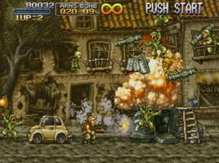 Скриншот из игры Metal Slug 3