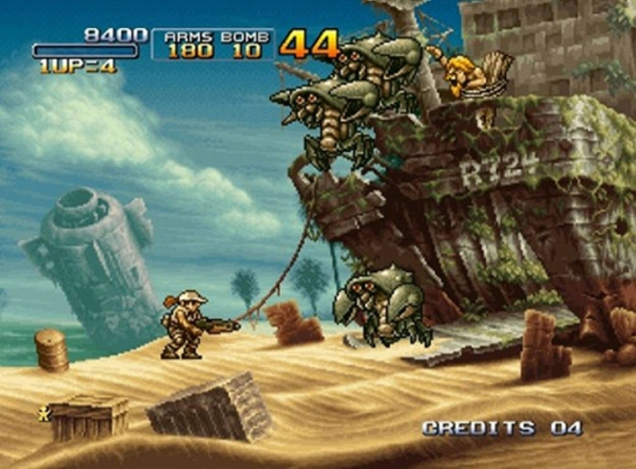 Скриншот из игры Metal Slug 3