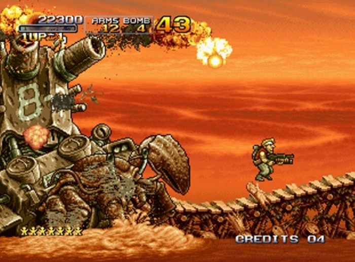 Скриншот из игры Metal Slug 3