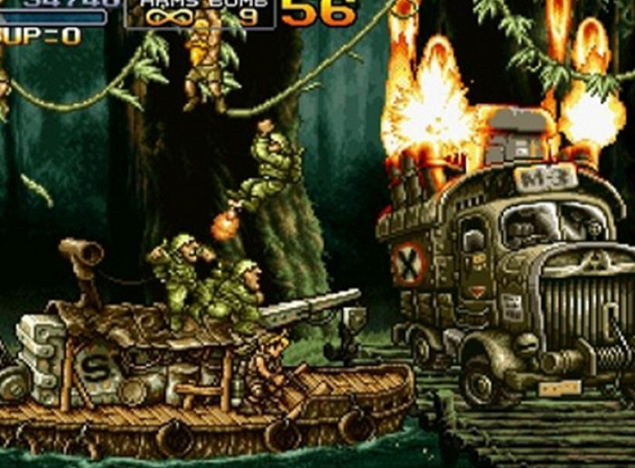 Скриншот из игры Metal Slug 3