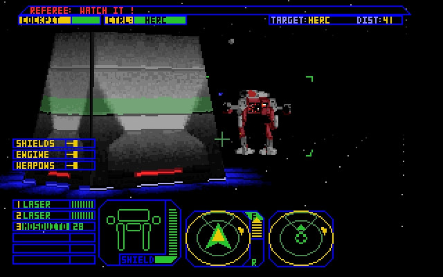 Скриншот из игры MetalTech: BattleDrome