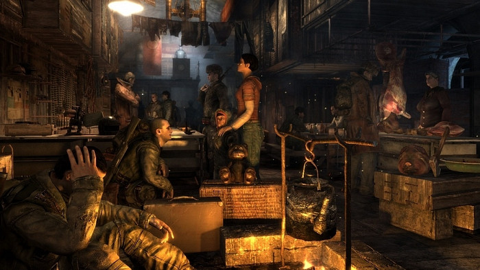 Скриншот из игры Metro 2033