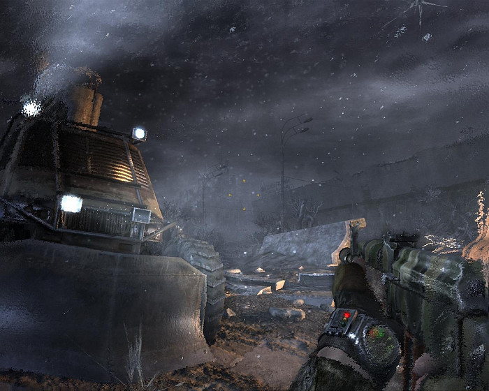 Скриншот из игры Metro 2033