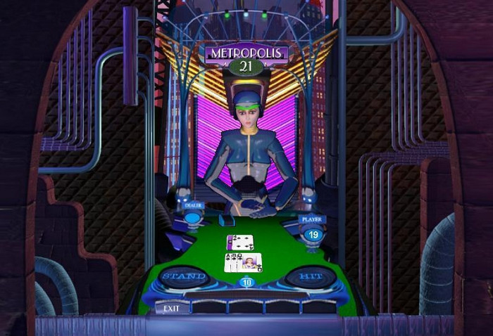 Скриншот из игры Metropolis Card Club