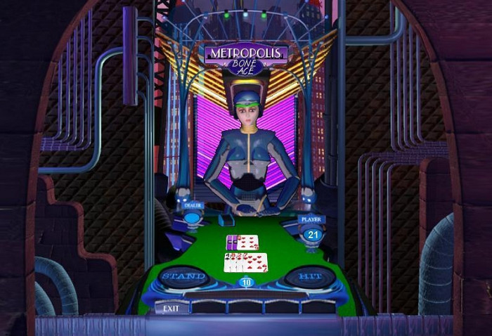 Скриншот из игры Metropolis Card Club