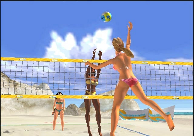 Скриншот из игры Beach Volleyball