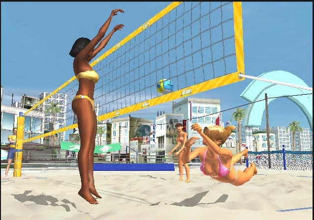 Скриншот из игры Beach Volleyball