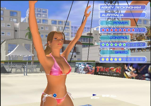 Скриншот из игры Beach Volleyball