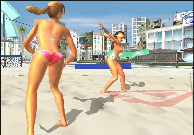 Скриншот из игры Beach Volleyball