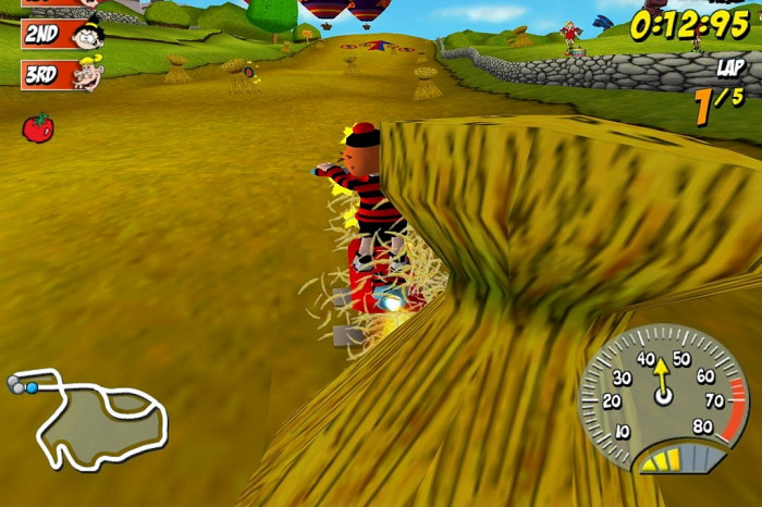 Скриншот из игры Beanotown Racing