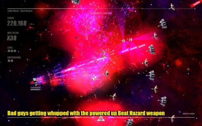 Скриншот из игры Beat Hazard