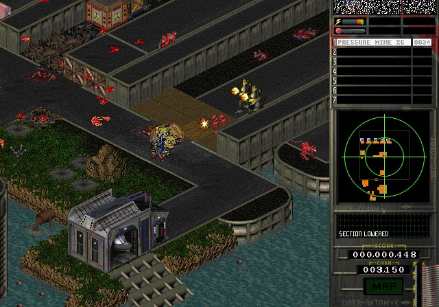 Скриншот из игры Bedlam