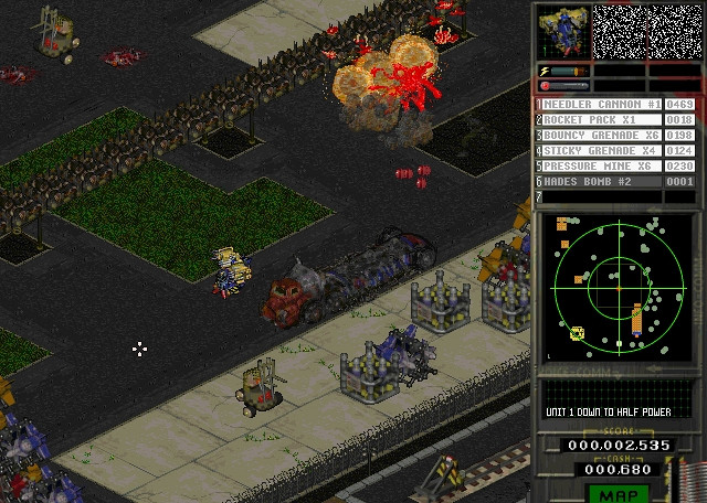 Скриншот из игры Bedlam