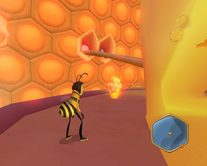 Скриншот из игры Bee Movie Game