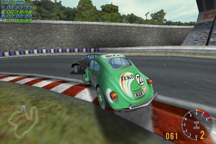 Скриншот из игры Beetle Crazy Cup