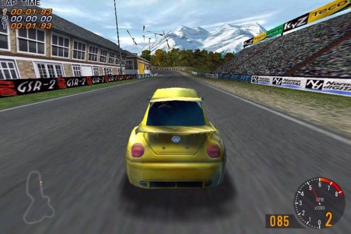 Скриншот из игры Beetle Crazy Cup