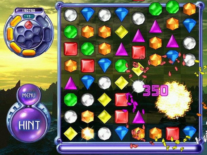 Скриншот из игры Bejeweled 2 Deluxe