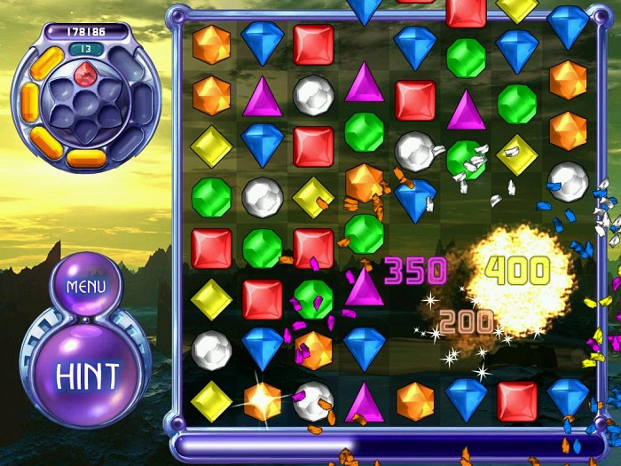Скриншот из игры Bejeweled 2 Deluxe