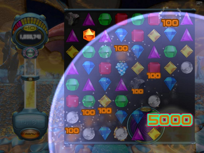 Скриншот из игры Bejeweled Twist