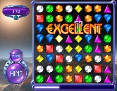 Скриншот из игры Bejeweled 2