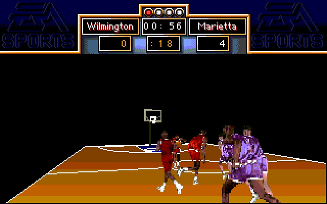 Скриншот из игры Michael Jordan in Flight
