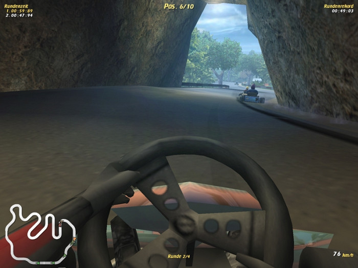 Скриншот из игры Michael Schumacher Kart World Tour 2004