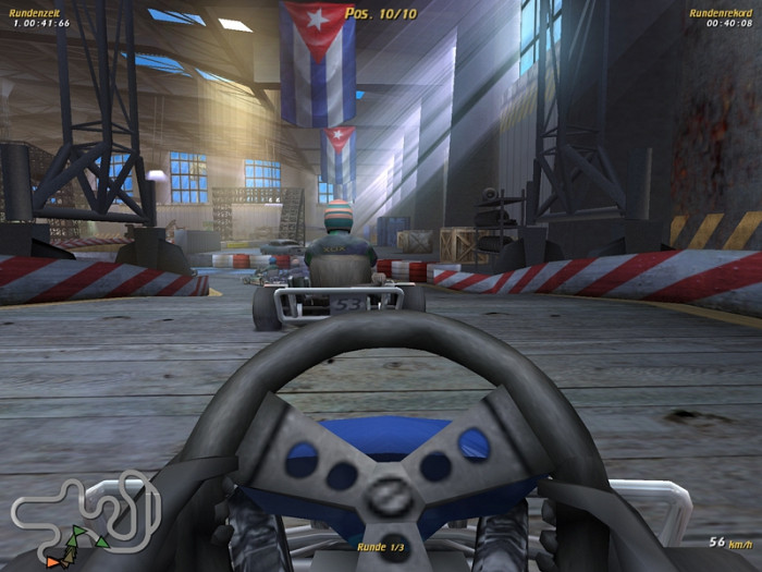 Скриншот из игры Michael Schumacher Kart World Tour 2004