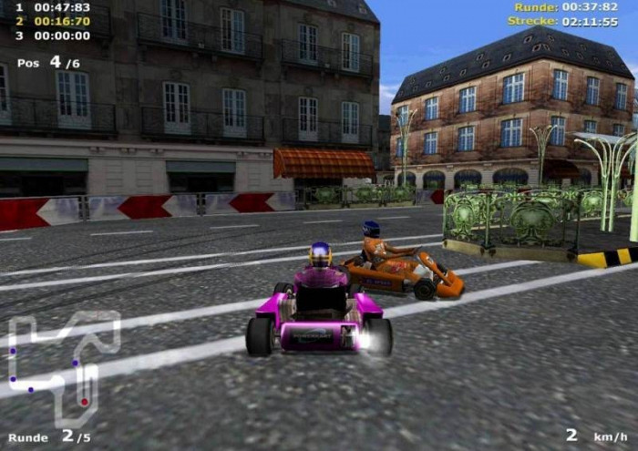 Скриншот из игры Michael Schumacher Racing World Kart 2002