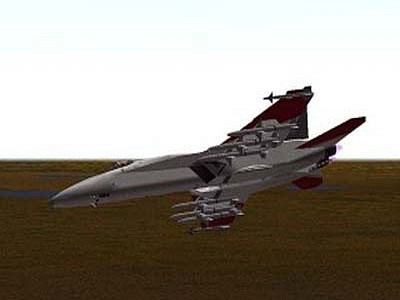 Скриншот из игры FA-18E Super Hornet