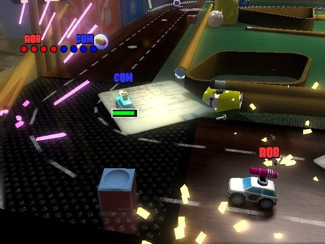 Скриншот из игры Micro Machines V4
