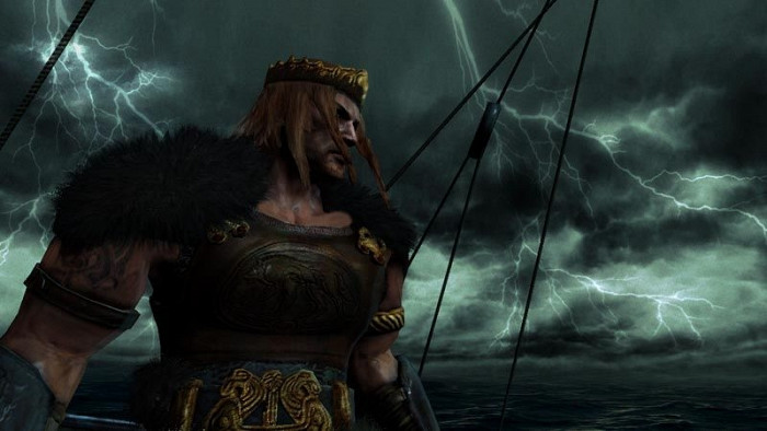 Скриншот из игры Beowulf: The Game