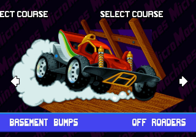 Скриншот из игры Micro Machines 2 Turbo Tournament